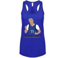 Luka Doncic Wonderboy Favorite Player Dallas Basketball Sports Fan Wom