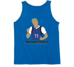 Luka Doncic Wonderboy Favorite Player Dallas Basketball Sports Fan Tan