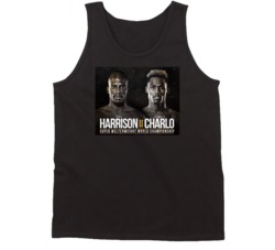 Tony Harrison Vs Jermell Charlo Ii Boxing Championship Distressed Look