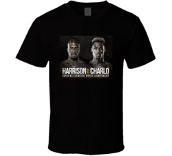 Tony Harrison Vs Jermell Charlo Ii Boxing Championship Distressed Look