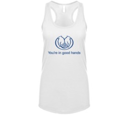 You're In Good Hands Allstate Most Memorable Ad Slogan Womens Tanktop