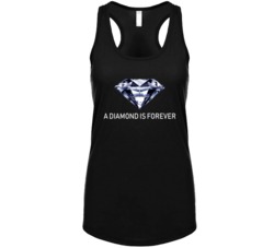 A Diamond Is Forever De Biers Most Memorable Ad Slogan Womens Tanktop