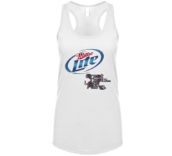 Great Taste Less Filling Miller Lite Most Memorable Ad Slogan Womens T