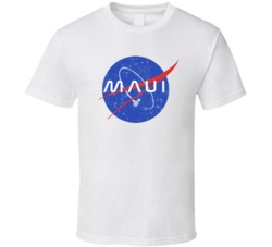 Maui Nasa Hawaii Space Logo Parody Geek Gift T Shirt Maui Nasa Hawaii Space Logo Parody Geek Gift T Shirt