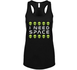 I Need Space Cute Alien Heads Trending Geek Space Fan Racerback Tankt I Need Space Cute Alien Heads Trending Geek Space Fan Racerback Tankt