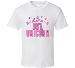 99 Percent Unicorn Cute Mystical Creature Fan Gift T Shirt 99 Percent Unicorn Cute Mystical Creature Fan Gift T Shirt