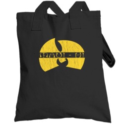 Maui Hawaii Wutang Logo Parody Mashup Fan Totebag Maui Hawaii Wutang Logo Parody Mashup Fan Totebag