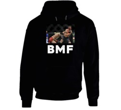 Nate Diaz Bmf Mma Fight Fan Distressed Look Hoodie Nate Diaz Bmf Mma Fight Fan Distressed Look Hoodie