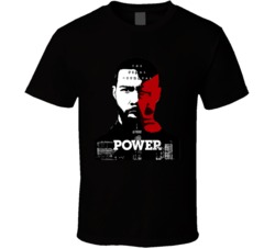 Power Who Shot Ghost Who Shot Jr Parody Tv Show Fan T Shirt