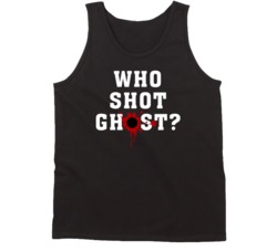 Who Shot Ghost Power Cliffhanger Popular Tv Show Fan Tanktop