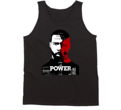 Power Who Shot Ghost Who Shot Jr Parody Tv Show Fan Tanktop