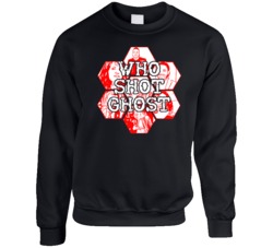 Who Shot Ghost Character Suspects Power Tv Show Fan Crewneck Sweatshir