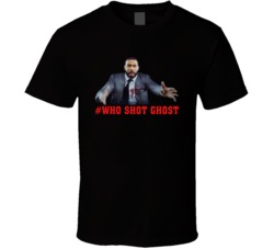 Who Shot Ghost Power Popular Tv Show Fan T Shirt