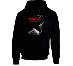 Who Shot Ghost Power Who Shot Jr Parody Hoodie