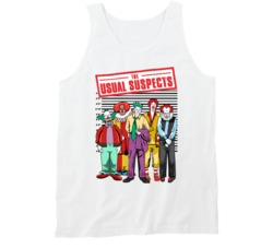 The Usual Suspects Movie Tv Clowns Funny Jail Lineup Fan Tanktop The Usual Suspects Movie Tv Clowns Funny Jail Lineup Fan Tanktop