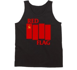 Red Flag Soviet Union Rock Band Logo Mashup Parody Fan Tanktop Red Flag Soviet Union Rock Band Logo Mashup Parody Fan Tanktop