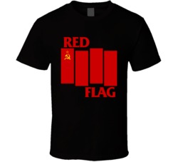 Red Flag Soviet Union Rock Band Logo Mashup Parody Fan T Shirt Red Flag Soviet Union Rock Band Logo Mashup Parody Fan T Shirt