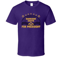 Harrison Smith For President Defense Minnesota Football Fan T Shirt Harrison Smith For President Defense Minnesota Football Fan T Shirt