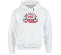 Damien Wilson For President Defense Kansas City Football Fan Hoodie Damien Wilson For President Defense Kansas City Football Fan Hoodie