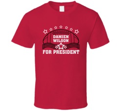Damien Wilson For President Defense Kansas City Football Fan T Shirt Damien Wilson For President Defense Kansas City Football Fan T Shirt