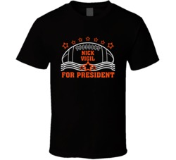 Nick Vigil For President Defense Cincinnati Football Fan T Shirt Nick Vigil For President Defense Cincinnati Football Fan T Shirt