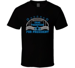Shaq Thompson For President Defense Carolina Football Fan T Shirt Shaq Thompson For President Defense Carolina Football Fan T Shirt