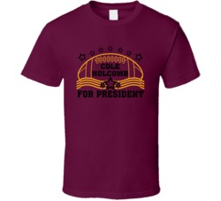 Cole Holcomb For President Defense Washington Football Fan T Shirt Cole Holcomb For President Defense Washington Football Fan T Shirt