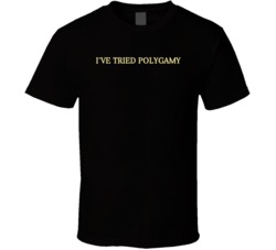I've Tried Polygamy Porter Funny Beer Slogan Brand Logo T Shirt I've Tried Polygamy Porter Funny Beer Slogan Brand Logo T Shirt