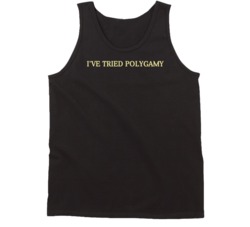 I've Tried Polygamy Porter Funny Beer Slogan Brand Logo Tanktop I've Tried Polygamy Porter Funny Beer Slogan Brand Logo Tanktop