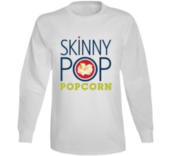 Skinny Pop Favorite Popcorn Snack Food Lovers Long Sleeve Skinny Pop Favorite Popcorn Snack Food Lovers Long Sleeve