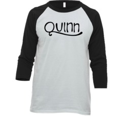 Quinn Snacks Favorite Popcorn Snack Food Lovers Raglan T Shirt Quinn Snacks Favorite Popcorn Snack Food Lovers Raglan T Shirt