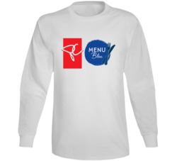 P C Blue Menu Favorite Popcorn Snack Food Lovers Long Sleeve P C Blue Menu Favorite Popcorn Snack Food Lovers Long Sleeve