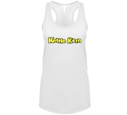 Kettle Korn Favorite Popcorn Snack Food Lovers Womens Tanktop