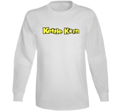 Kettle Korn Favorite Popcorn Snack Food Lovers Long Sleeve Kettle Korn Favorite Popcorn Snack Food Lovers Long Sleeve