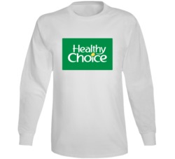Healthy Choice Favorite Popcorn Snack Food Lovers Long Sleeve Healthy Choice Favorite Popcorn Snack Food Lovers Long Sleeve