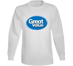 Great Value Favorite Popcorn Snack Food Lovers Long Sleeve Great Value Favorite Popcorn Snack Food Lovers Long Sleeve