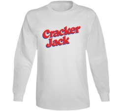 Cracker Jack Favorite Popcorn Snack Food Lovers Long Sleeve Cracker Jack Favorite Popcorn Snack Food Lovers Long Sleeve