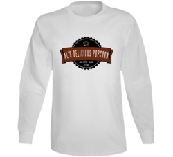 Al's Delicious Popcorn Favorite Popcorn Snack Food Lovers Long Sleeve Al's Delicious Popcorn Favorite Popcorn Snack Food Lovers Long Sleeve