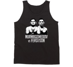 Nurmagomedov Vs Ferguson Mma Fight Card Poster Fan Tanktop Nurmagomedov Vs Ferguson Mma Fight Card Poster Fan Tanktop
