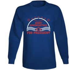 Henry Rowengartner For President Rookie Of The Year Movie Fan Long Sle Henry Rowengartner For President Rookie Of The Year Movie Fan Long Sle
