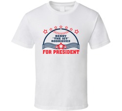 Benny The Jet For President The Sandlot Movie Fan T Shirt Benny The Jet For President The Sandlot Movie Fan T Shirt
