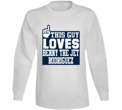 This Guy Loves Benny The Jet Rodriguez The Sandlot Movie Fan Long Slee This Guy Loves Benny The Jet Rodriguez The Sandlot Movie Fan Long Slee