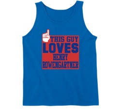 This Guy Loves Henry Rowengartner Rookie Of The Year Movie Fan Tanktop This Guy Loves Henry Rowengartner Rookie Of The Year Movie Fan Tanktop