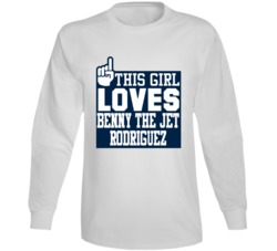This Girl Loves Benny The Jet Rodriguez The Sandlot Movie Fan Long Sle This Girl Loves Benny The Jet Rodriguez The Sandlot Movie Fan Long Sle