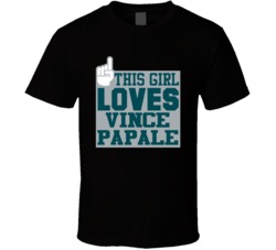 This Girl Loves Vince Papale Invincible Movie Fan T Shirt This Girl Loves Vince Papale Invincible Movie Fan T Shirt