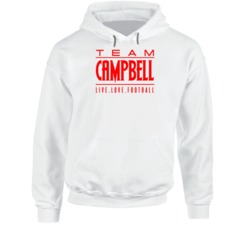 Julius Campbell Team Campbell Remember The Titans Movie Fan Hoodie Julius Campbell Team Campbell Remember The Titans Movie Fan Hoodie