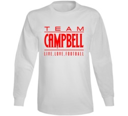 Julius Campbell Team Campbell Remember The Titans Movie Fan Long Sleev Julius Campbell Team Campbell Remember The Titans Movie Fan Long Sleev