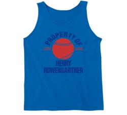 Property Of Henry Rowengartner Rookie Of The Year Movie Fan Tanktop Property Of Henry Rowengartner Rookie Of The Year Movie Fan Tanktop