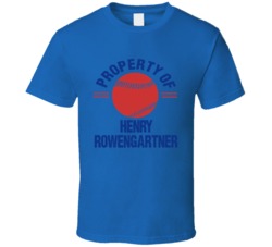 Property Of Henry Rowengartner Rookie Of The Year Movie Fan T Shirt Property Of Henry Rowengartner Rookie Of The Year Movie Fan T Shirt
