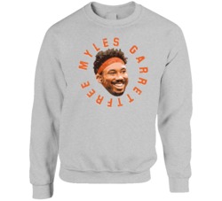 Free Myles Garrett Cleveland Football Player Helmet Fight Fan Crewneck Free Myles Garrett Cleveland Football Player Helmet Fight Fan Crewneck